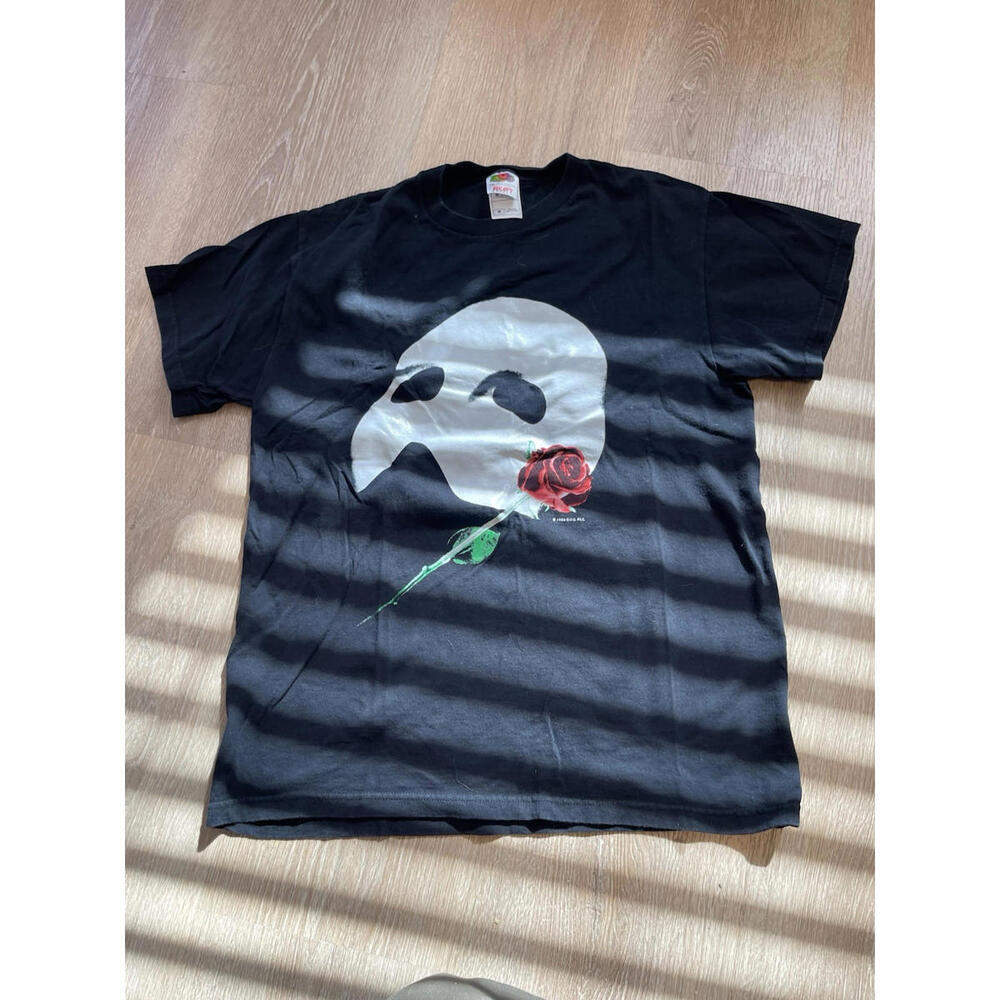 Vintage 1986 Phantom Of The Opera Fruit Of The Loom T-Shirt Size M H49